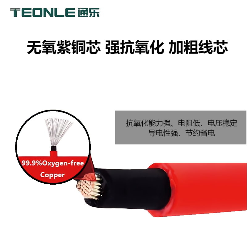 PV1-F 2.5/4/6mm2高柔 耐折光伏电缆