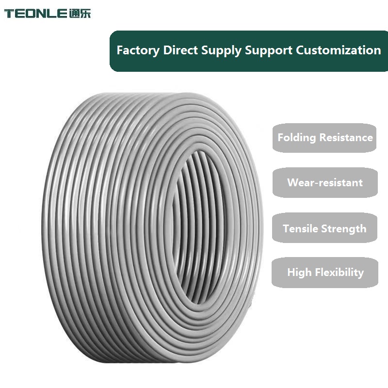 Teonle oxygen free pure copper bending resistance wear resistance high flexible medical equipment cable