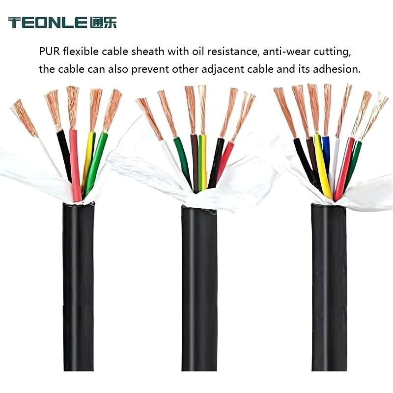 TRVV-4*2.5mm² Flexible power towing cable