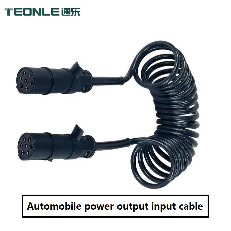 Teonle flexible elastic spiral cable 0.12 ~ 4 square meters cold, folding and high temperature resistance