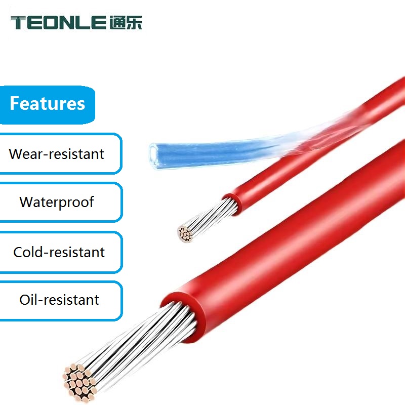 Teonle ground inductance coil line soft folding resistance high temperature manufacturer direct supply cable