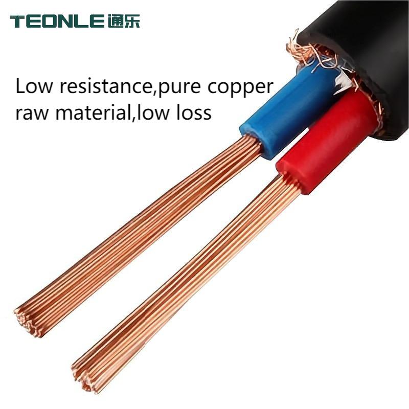 Teonle signal cable RVVP high flexibility shielded wear resistant oil resistant cable 2 3 4 5 6 10 Multi-core Optional