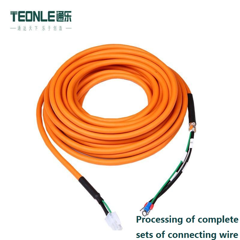 Encoder wire powerline/black/5000000 fold-resistant ultra-high flexible drag chain wiring