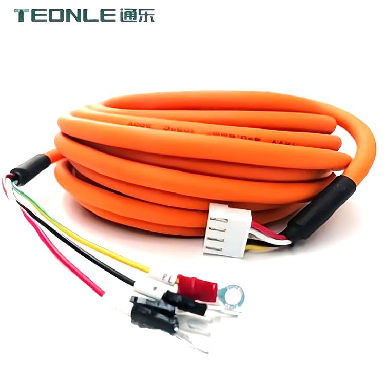High flexibility complete set of cable bending resistance 20 million times oil resistance high temperature resistance factory direct supply