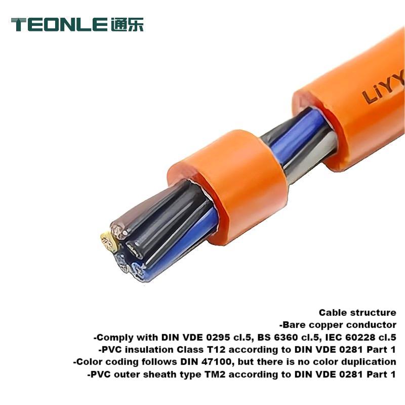 Flexible data cable LIYY series