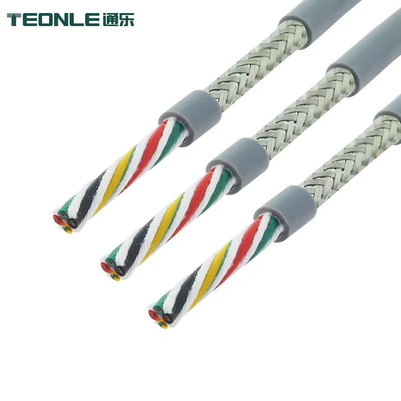 拖链屏蔽线TRVVP耐油耐弯折高柔线