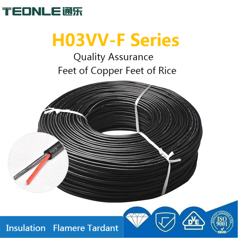 PVC sheathed wire European standard soft power cord automation equipment signal control line