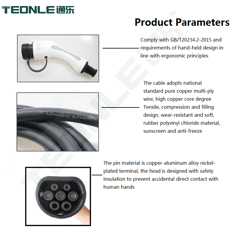 Waterproof and flame retardant automobile special cable soft folding charging cable